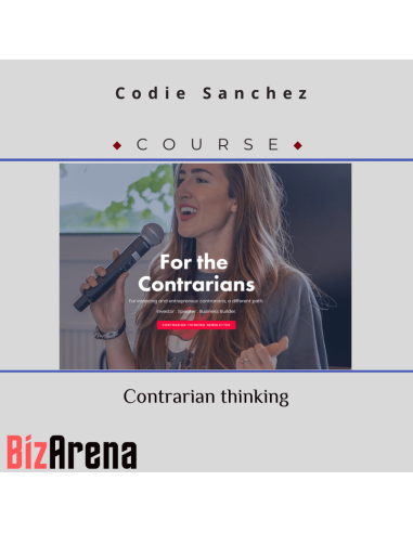 an image of Codie Sanchez - Contrarian thinking 