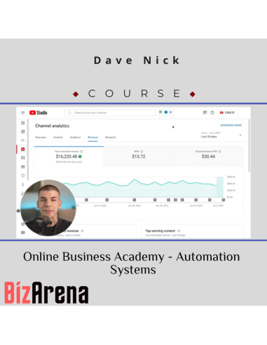 an image of Dave Nick - Online Business Academy - Automation Systems 