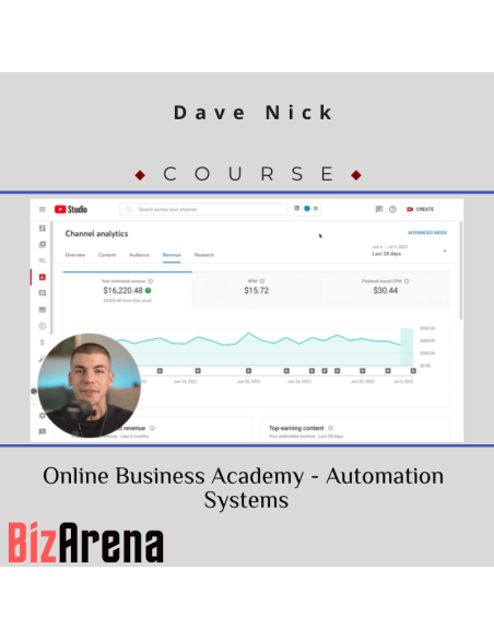 an image of Dave Nick - Online Business Academy - Automation Systems 