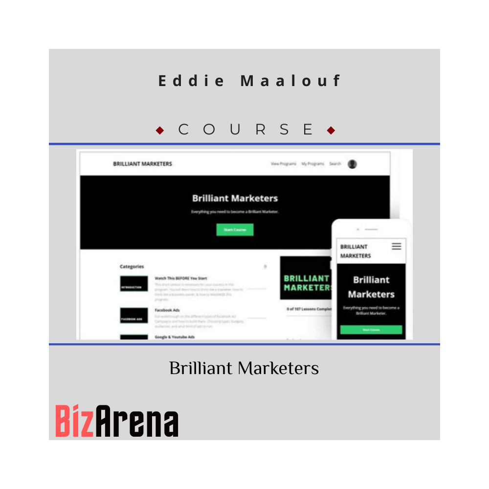 Eddie Maalouf - Brilliant Marketers