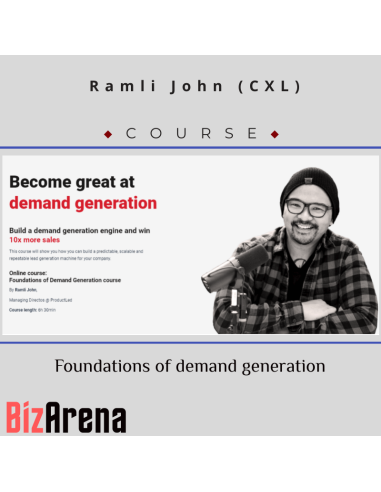 an image of Ramli John (CXL) - Foundations of demand generation 