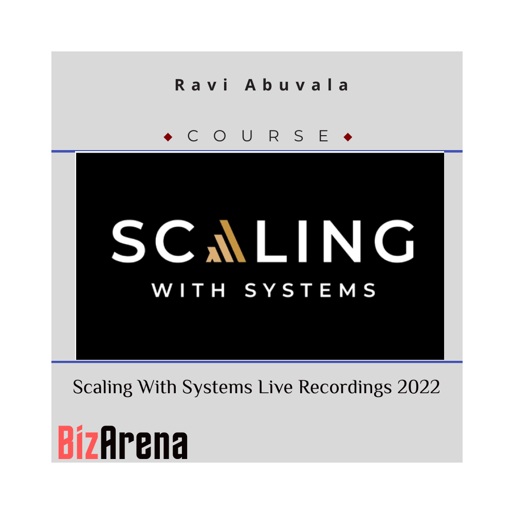 Ravi Abuvala ? Scaling With Systems Live Recordings 2022
