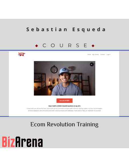 an image of Sebastian Esqueda ? Ecom Revolution Training Program 