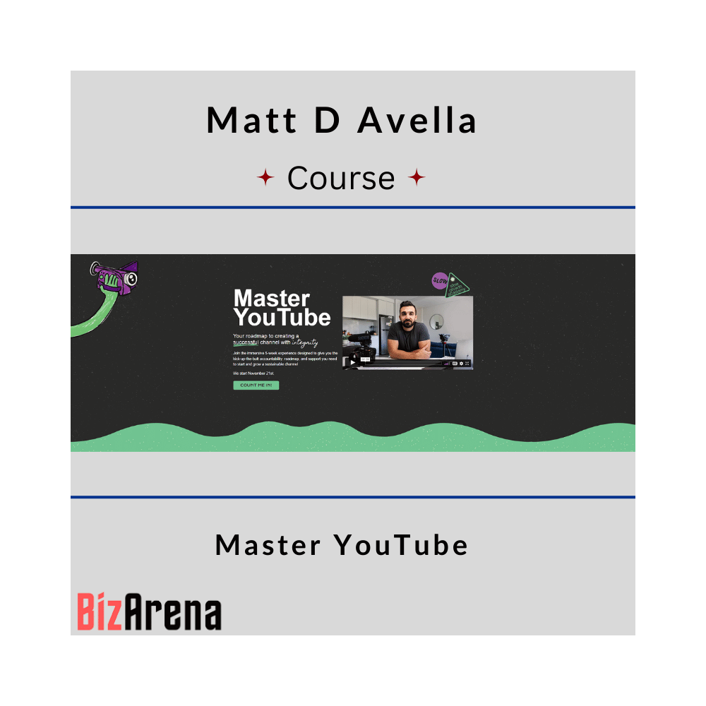 Matt D Avella - Master YouTube