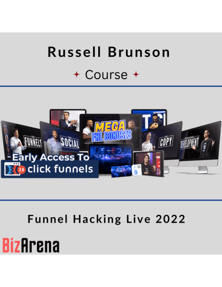 an image of Russell Brunson - Funnel Hacking Live 2022 