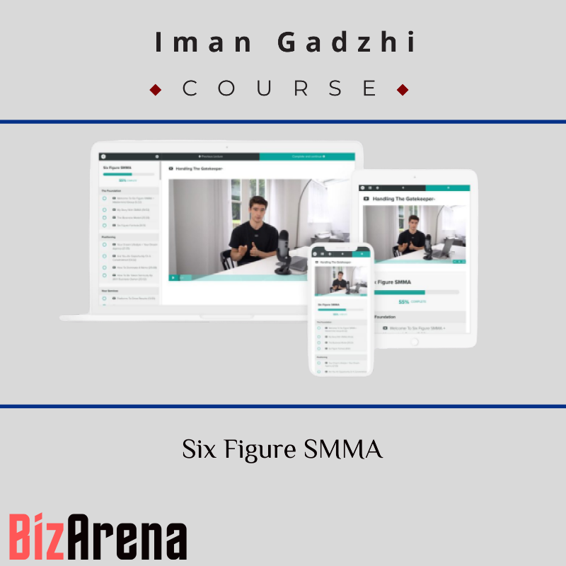 an image of Iman Gadzhi - Six Figure SMMA 