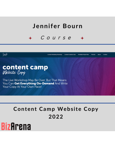 an image of Jennifer Bourn - Content Camp Website Copy 2022 