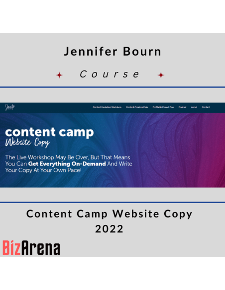 an image of Jennifer Bourn - Content Camp Website Copy 2022 