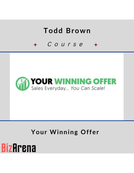 an image of Todd Brown ? Your Winning Offer 