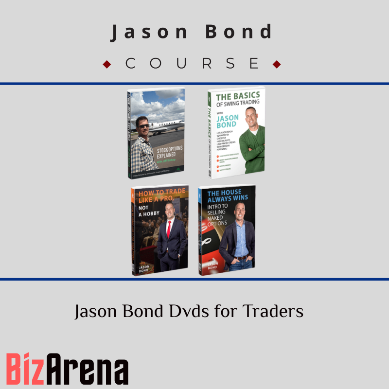 an image of Jason Bond Dvds for Traders (all 4 programs) 