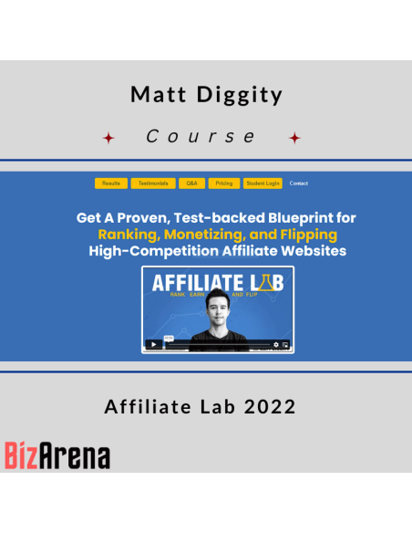 an image of Matt Diggity ? Affiliate Lab 2022 [Complete] 