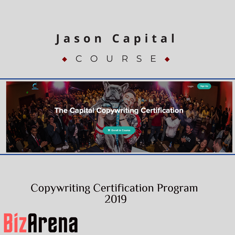 an image of Jason Capital ? The Capital Copywriting Certification Program 2019 