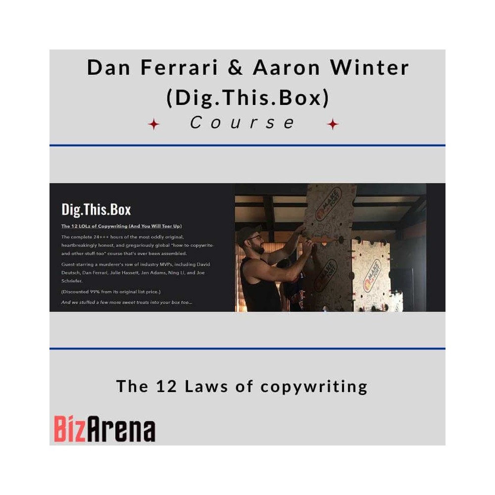 Dan Ferrari & Aaron Winter - The 12 Laws of copywriting  (Dig.This.Box)