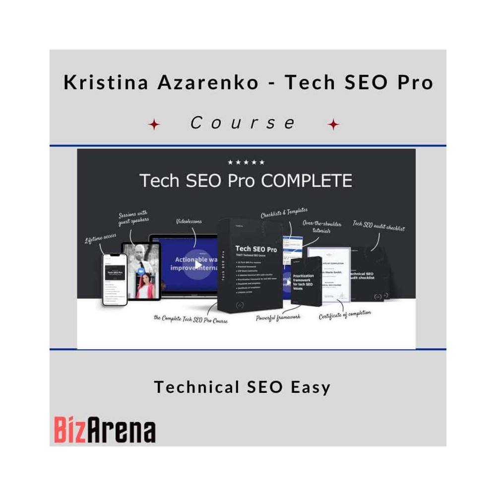 Kristina Azarenko - Tech SEO Pro - Technical SEO Easy