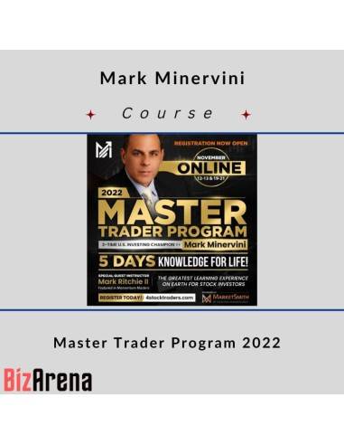 an image of Mark Minervini - Master Trader Program 2022 