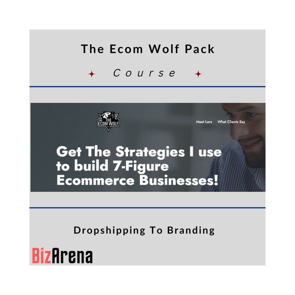 The Ecom Wolf Pack ? Dropshipping To Branding Course