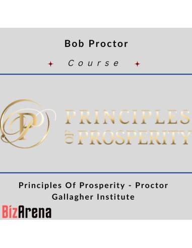 an image of Bob Proctor - Principles Of Prosperity - Proctor Gallagher Institute 