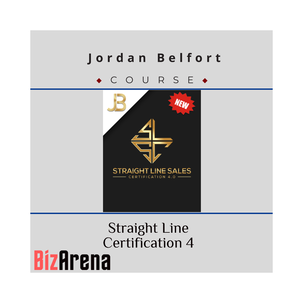 Jordan Belfort - Straight Line Certification 4 [Complete]