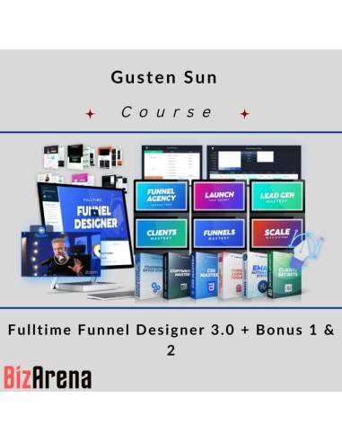 an image of Gusten Sun ? Fulltime Funnel Designer 3.0 + Bonus 1 & 2 