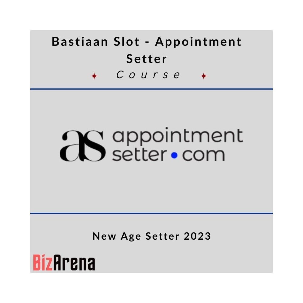 Bastiaan Slot - Appointment Setter - New Age Setter 2023