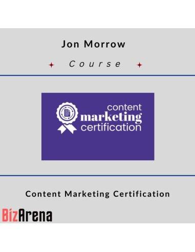 an image of Jon Morrow - Content Marketing Certification 