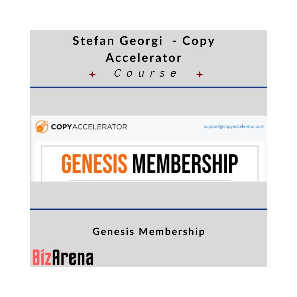 Stefan Georgi  - Copy Accelerator - Genesis Membership 2023