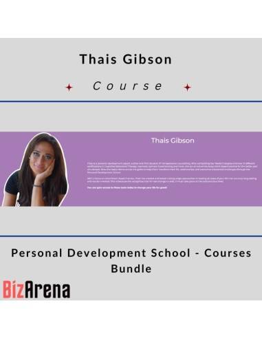 an image of Thais Gibson - Personal Development School - Courses Bundle 