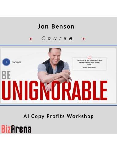 an image of Jon Benson - AI Copy Profits Workshop [Complete] 