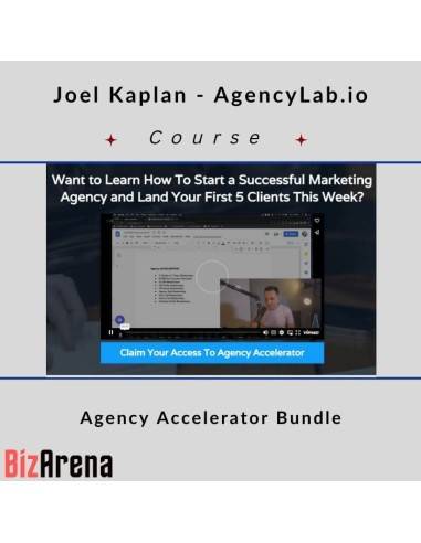an image of Joel Kaplan - AgencyLab.io - Agency Accelerator Bundle 