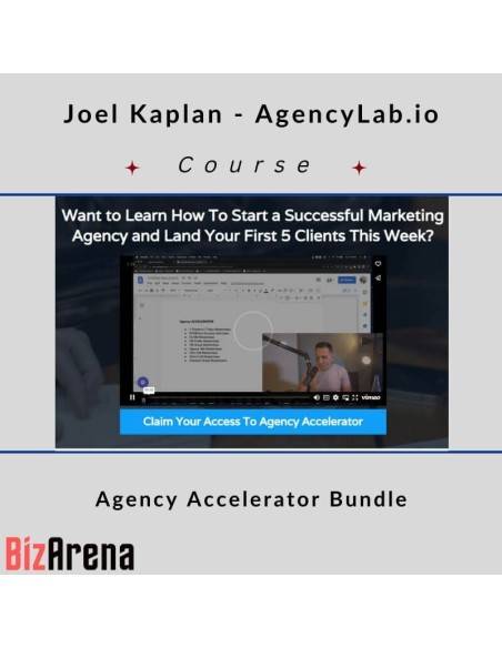 an image of Joel Kaplan - AgencyLab.io - Agency Accelerator Bundle 