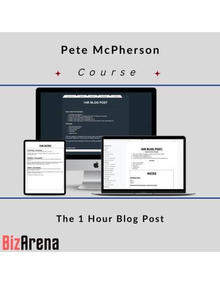 an image of Pete McPherson - The 1 Hour Blog Post 2023 