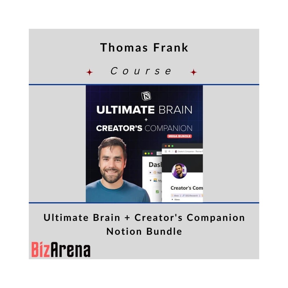 Thomas Frank - Ultimate Brain + Creator's Companion Notion Bundle