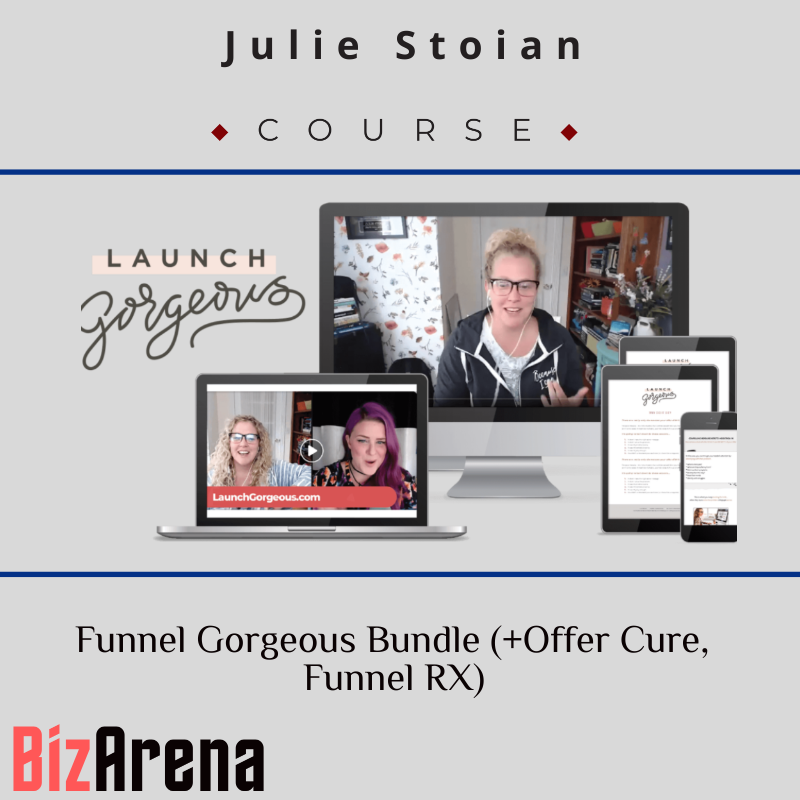an image of Julie Stoian ? Funnel Gorgeous Bundle (+Offer Cure, Funnel RX) 