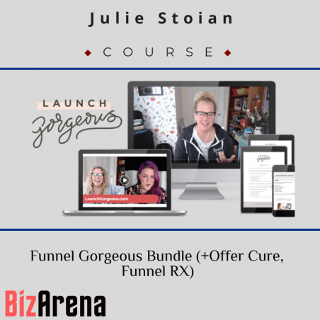 an image of Julie Stoian ? Funnel Gorgeous Bundle (+Offer Cure, Funnel RX) 