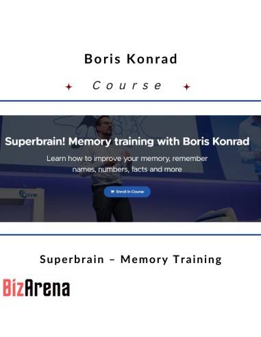 an image of Boris Konrad ? Superbrain ? Memory Training 
