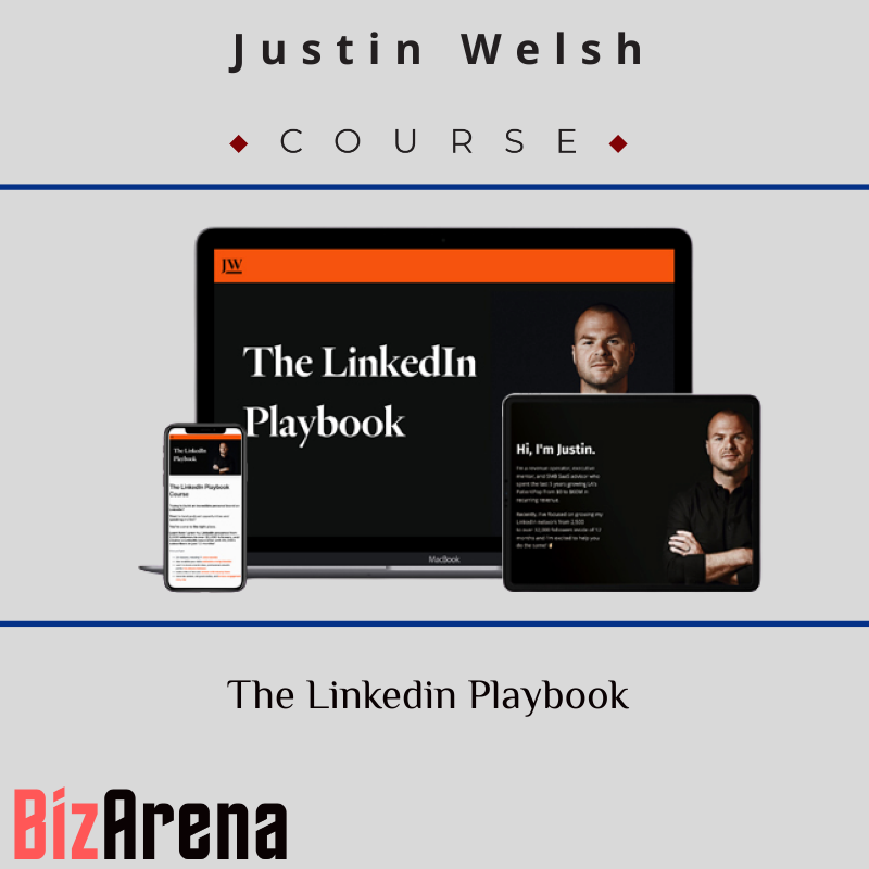 an image of Justin Welsh ? The LinkedIn Playbook 