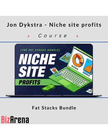 an image of Jon Dykstra - Niche site profits - Fat Stacks Bundle 