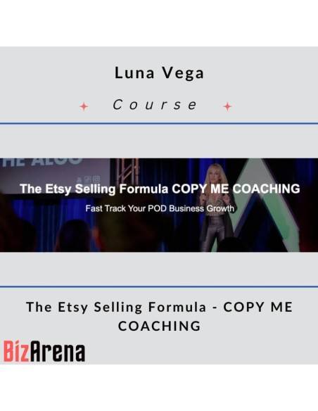 an image of Luna Vega - The Etsy Selling Formula - COPY ME COACHING 