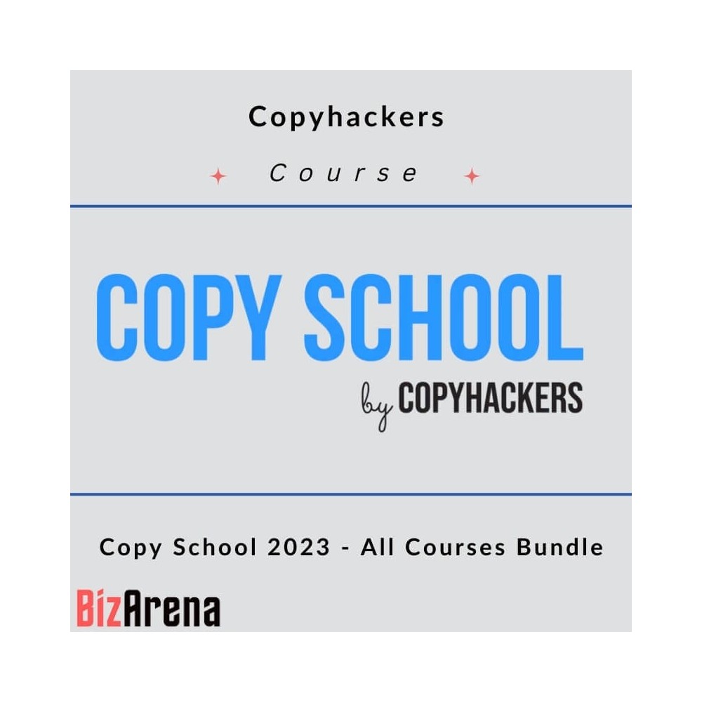 Copyhackers - Copy School 2023 - All Courses Bundle