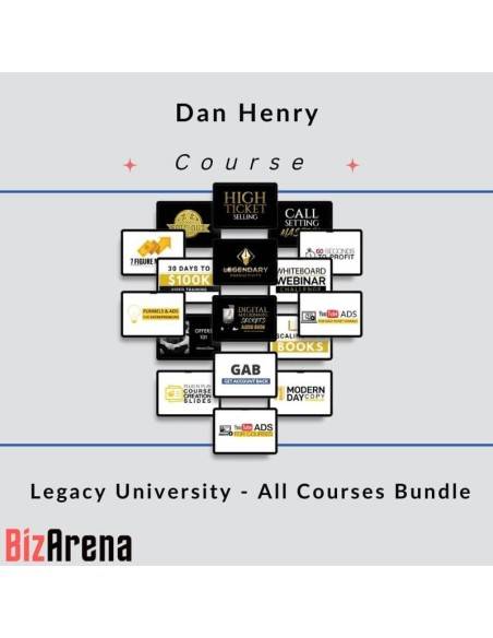 an image of Dan Henry -  Legacy University - All Courses Bundle 