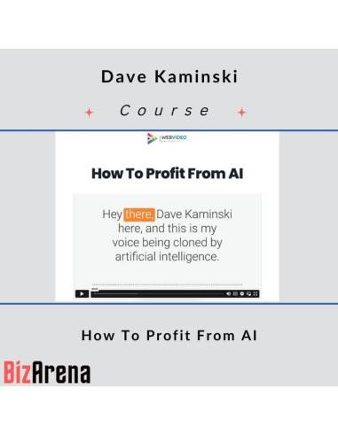 an image of Dave Kaminski - How To Profit From AI [Complete] 
