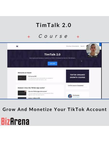 an image of TimTalk 2.0 - Grow And Monetize Your TikTok Account 