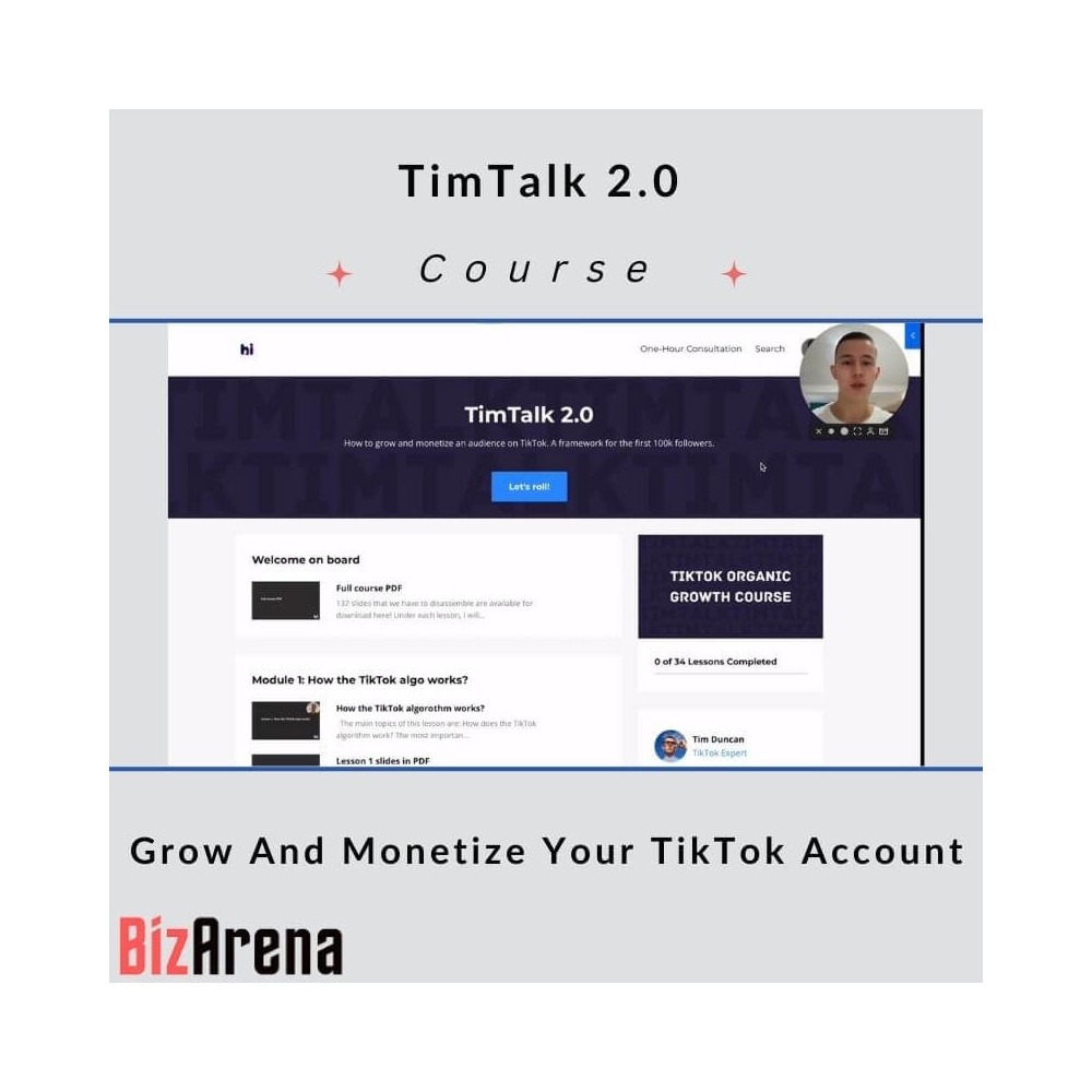 TimTalk 2.0 - Grow And Monetize Your TikTok Account