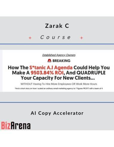 an image of Zarak C - AI Copy Accelerator 