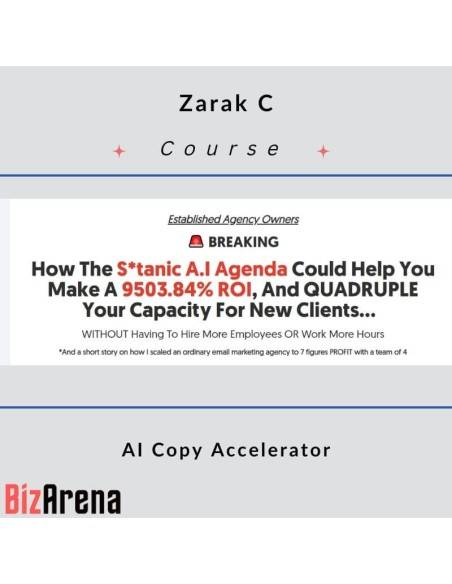 an image of Zarak C - AI Copy Accelerator 