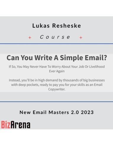 an image of Lukas Resheske - New Email Masters 2.0 2023 