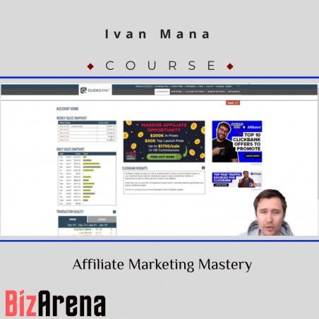 an image of Ivan Mana - Affiliate Marketing Mastery [Complete] 
