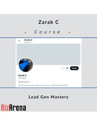 an image of Zarak C - Lead Gen Mastery 