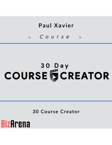 an image of Paul Xavier - 30 Day Course Creator 