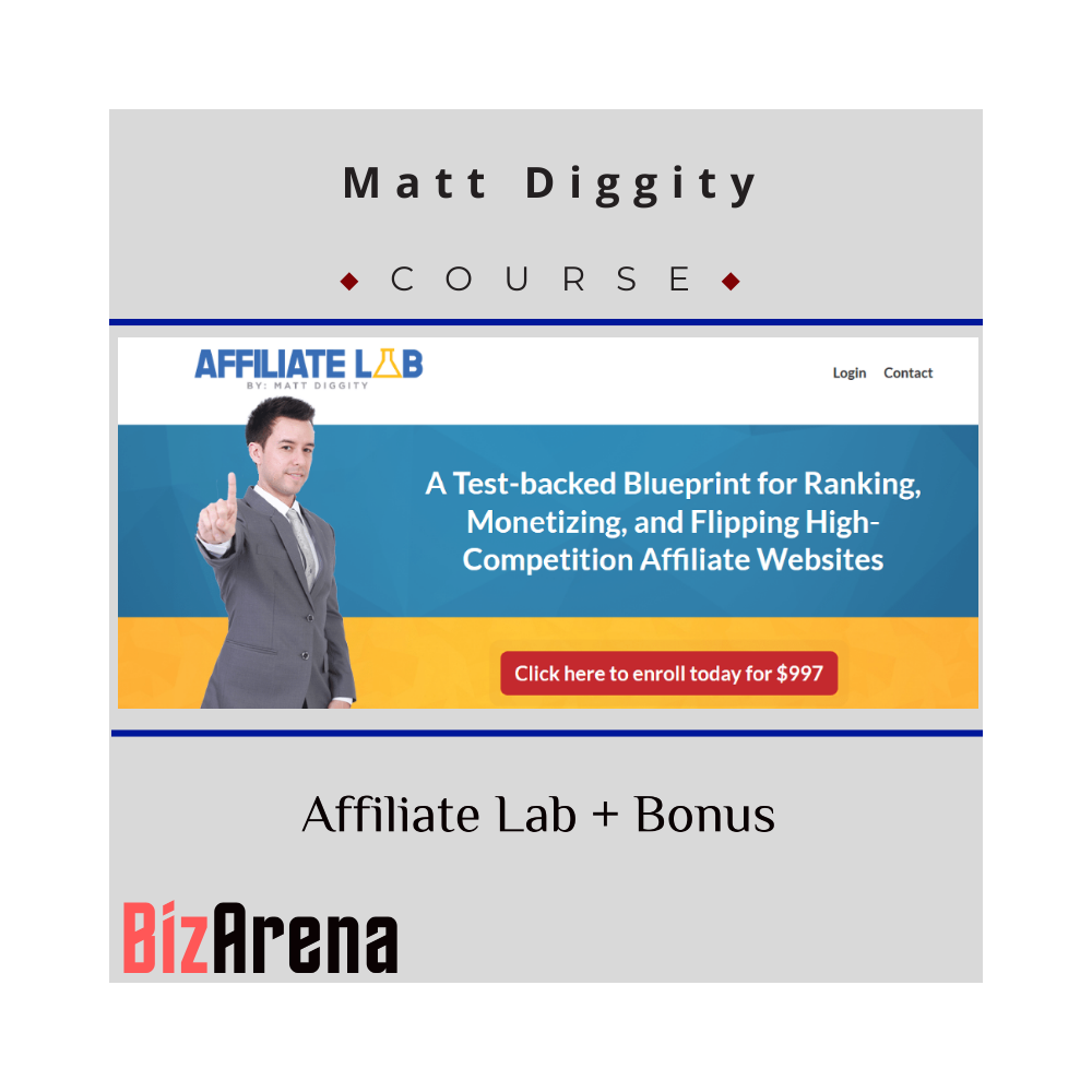 Matt Diggity ? Affiliate Lab + Bonus [Updated]